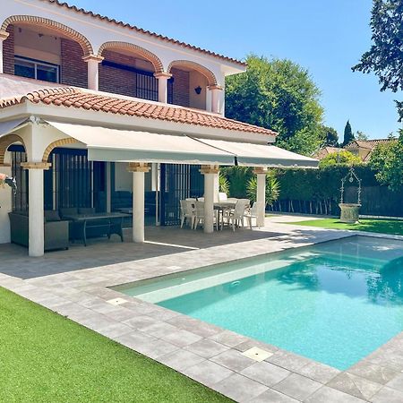 Villa Alamos Jerez I Piscina Salada Climatizada I Bbq I Jardines I 850M2 赫雷斯 外观 照片